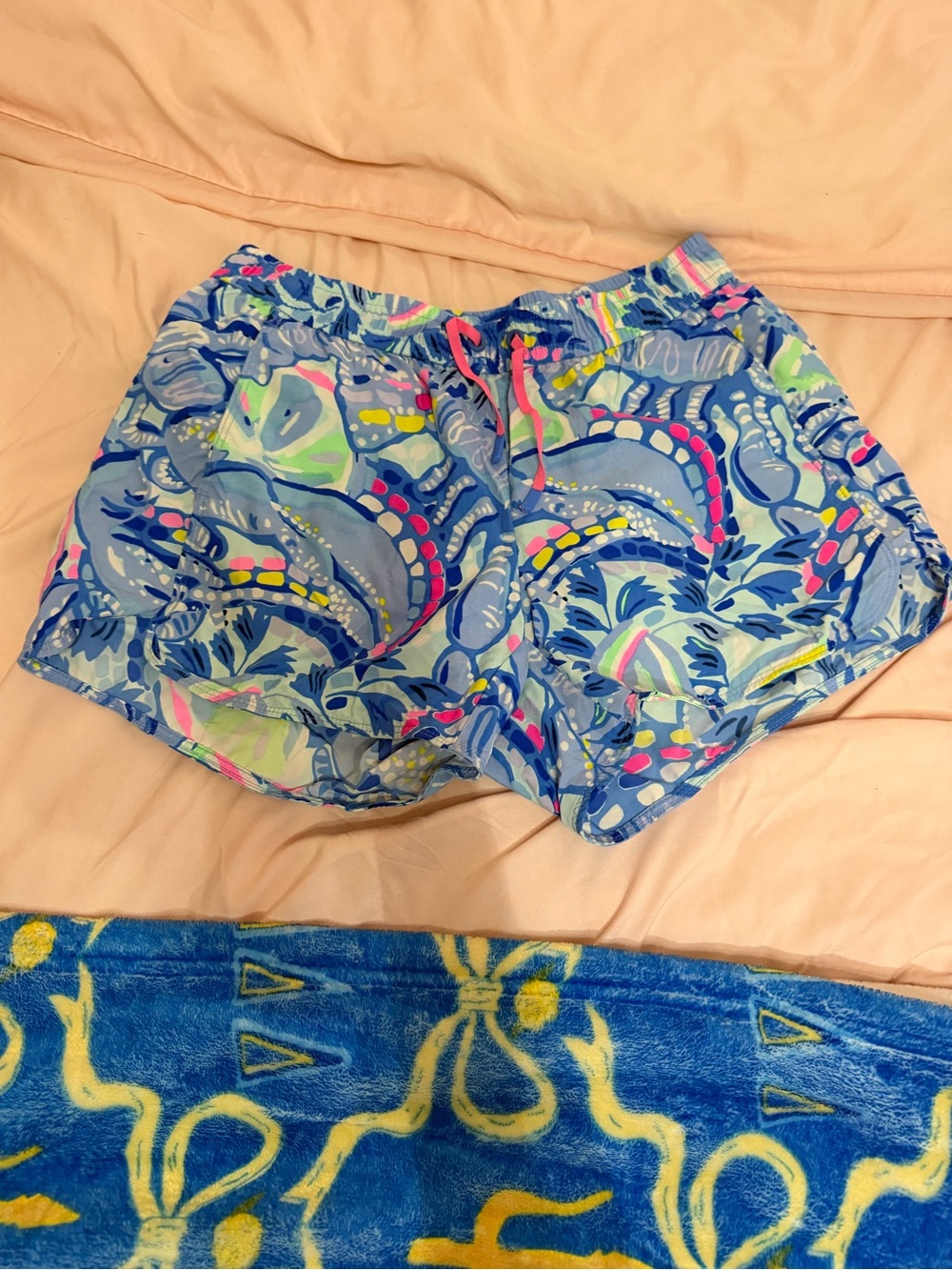 Lilly Pulitzer Drawstring Athletic Shorts